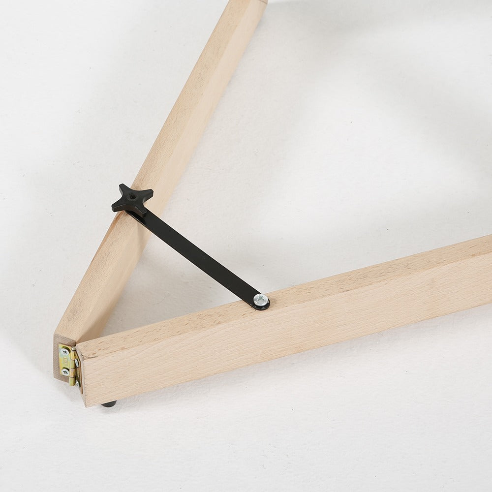 Mobile Staffelei Holz aus Buchenholz, 150cm, Natur