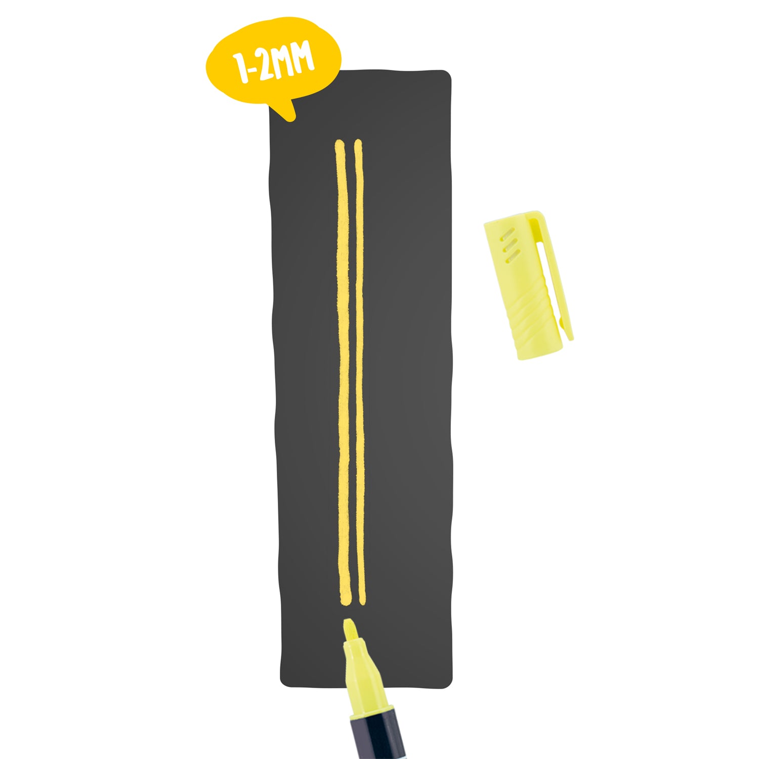 Securit® Kreidemarker, 1-2mm, 4-er Set, Tropical