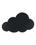 Wolken Kreidetafel montiert an der Wand