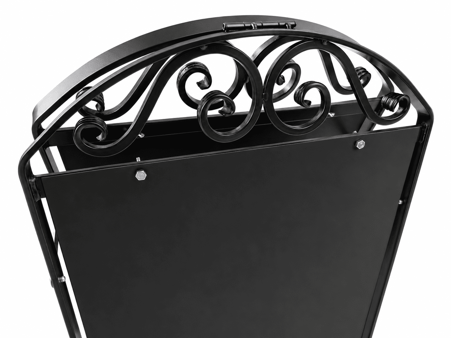 Kundenstopper Antik mit Kreidetafel 52x100 cm – Schwarz