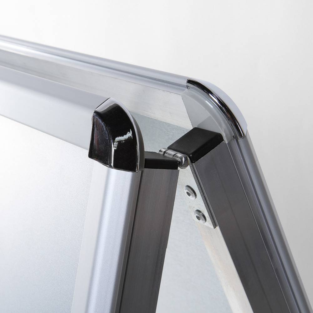 Kundenstopper Alu Classic, Silber, Outdoor