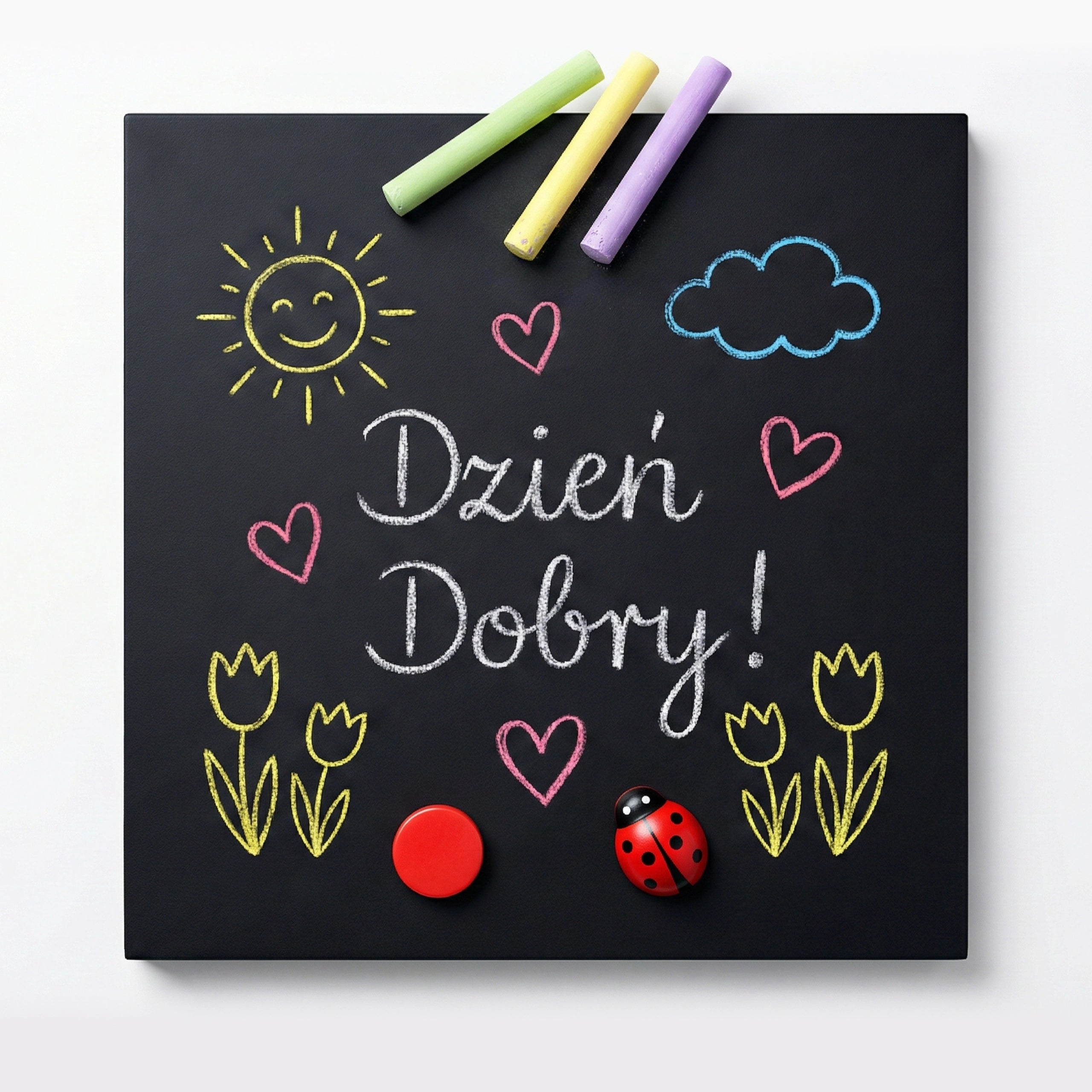Magnetische Wandkreidetafel nach Mass – Indoor