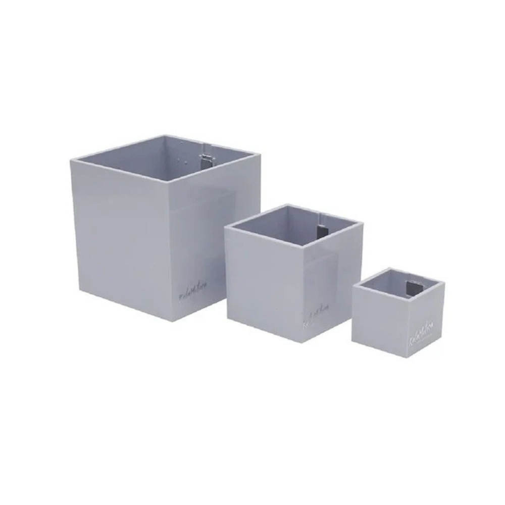 KalaMitica® Magnetische Würfelbehälter Neodym, Ø 3,5-6-9, Icegrau