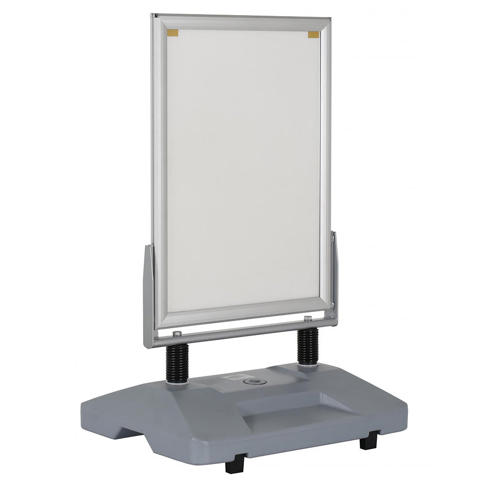 Kundenstopper Windmaster mit Wassertank, Outdoor