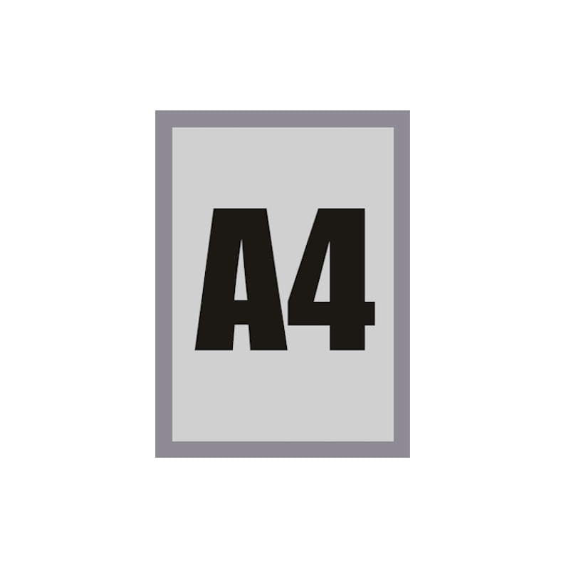 Magnetrahmen / Bilderrahmen selbstklebend A4 / A5 – Posterrahmen mit Magnetverschluss
