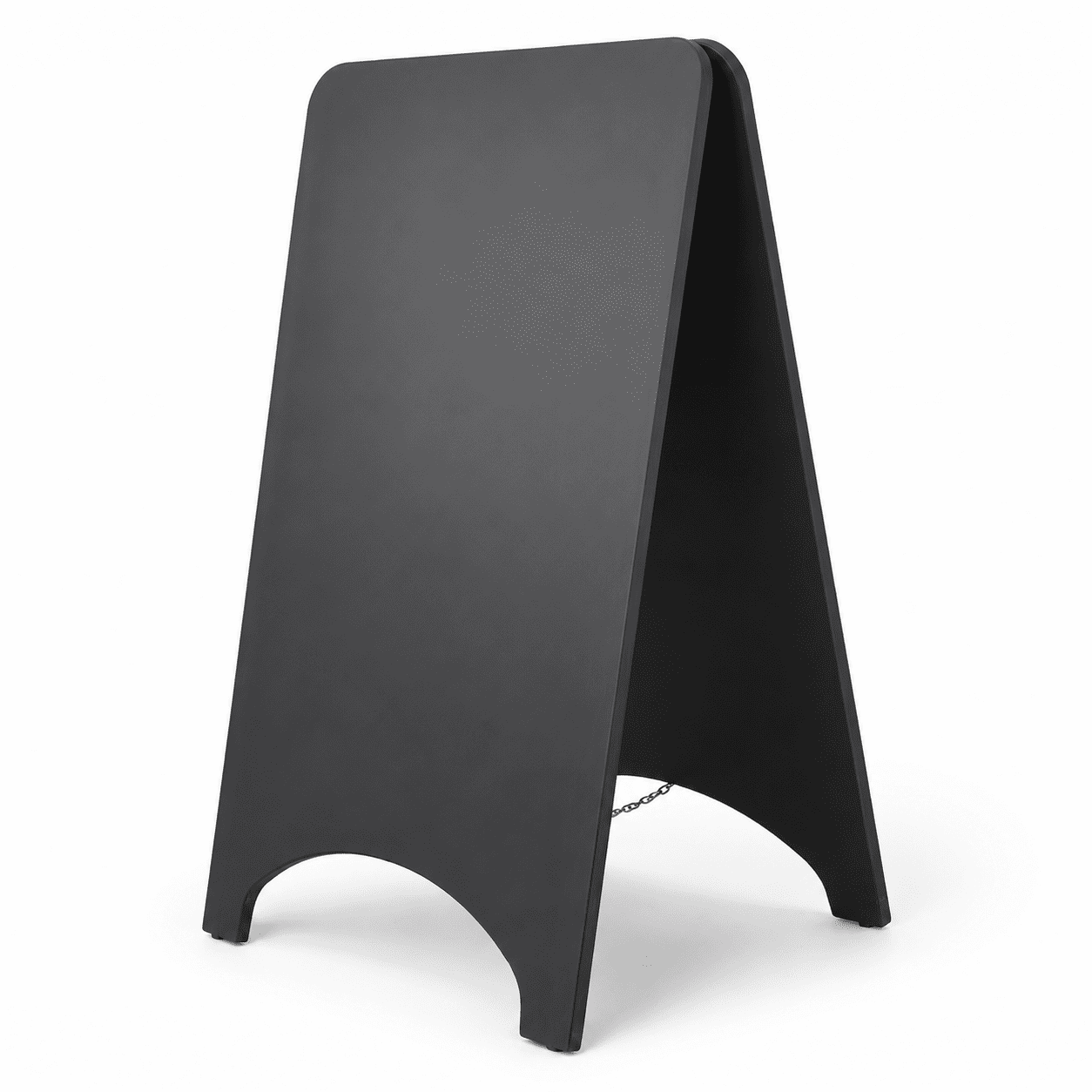 Magnetischer Holz-Kundenstopper 90x60 cm – Outdoor Schwarz