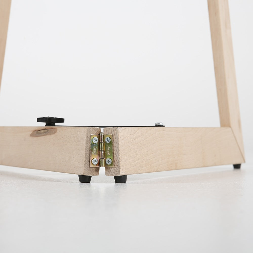 Mobile Staffelei Holz aus Buchenholz, 150cm, Natur