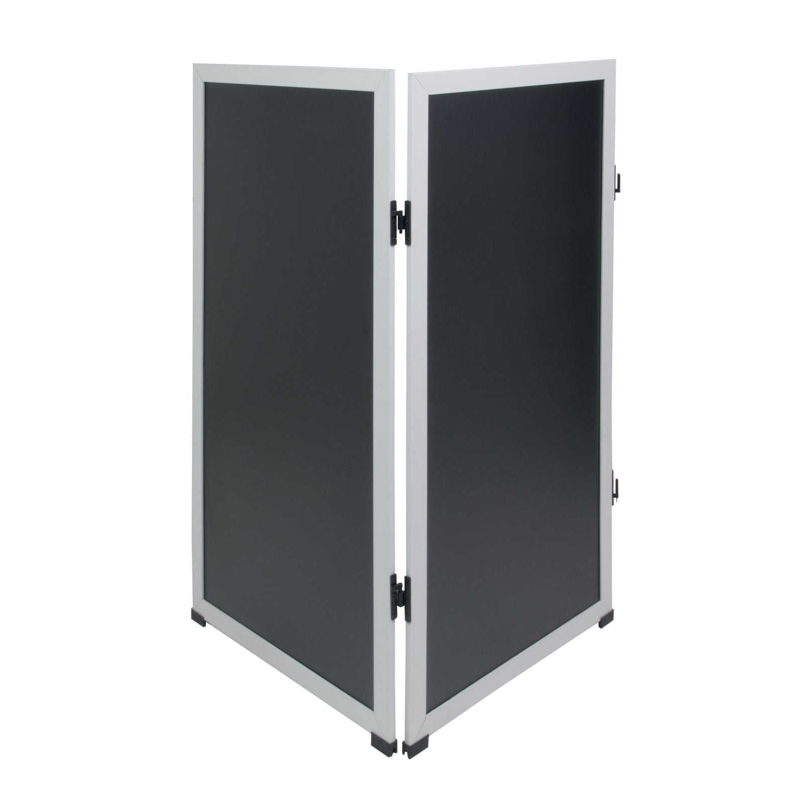 Securit® Multiboard Kreidetafel mit Holzrahmen, Silber, 115x60cm, Outdoor