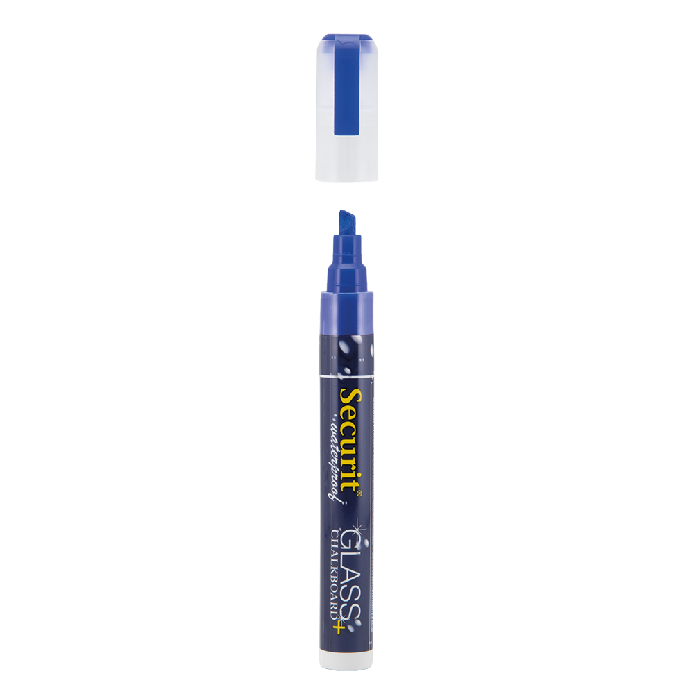 Securit® Kreidemarker wasserfest 2–6 mm – Einzeln, verschiedene Farben
