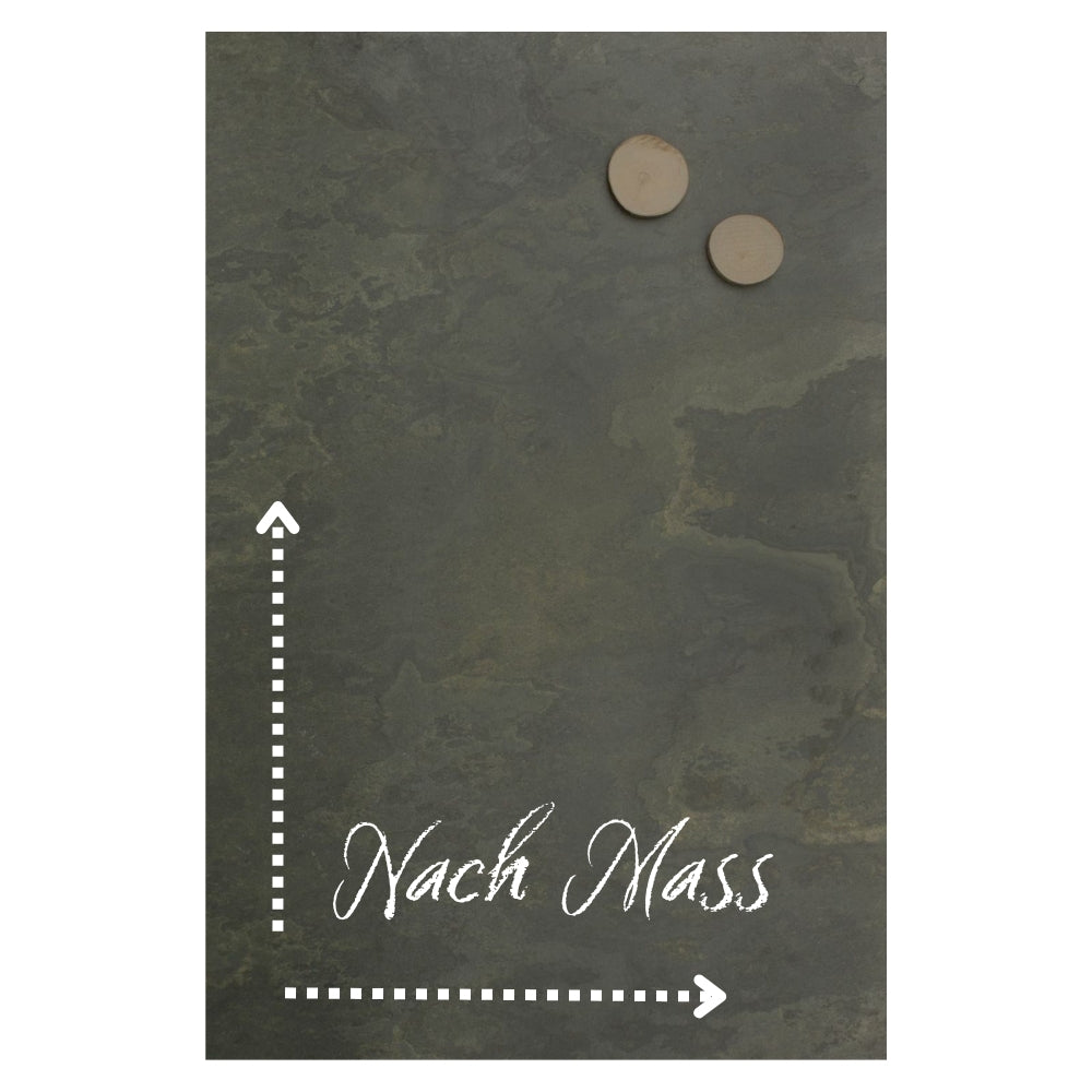 Schiefertafel Magnetisch nach Mass - Green Inferno