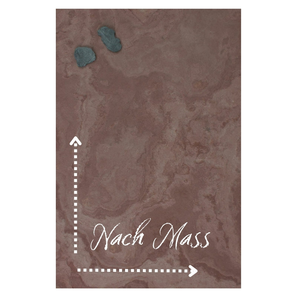 Schiefertafel Magnetisch nach Mass - Pink Earthcore