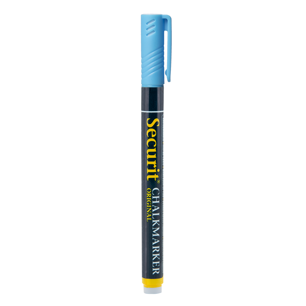 Securit® Kreidemarker, 1-2mm, Einzeln, Blau