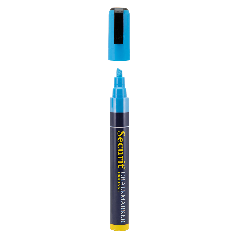 Securit® Kreidemarker, 2-6mm, Einzeln, Blau
