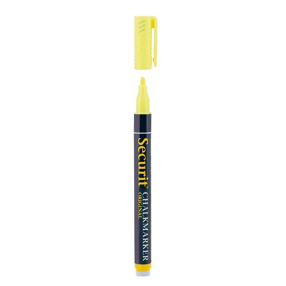 Securit® Kreidemarker 1–2 mm – Einzeln, verschiedene Farben