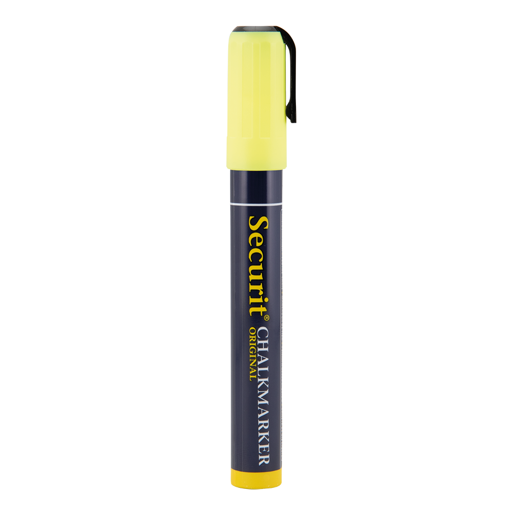 Securit® Kreidemarker, 2-6mm, Einzeln, Gelb
