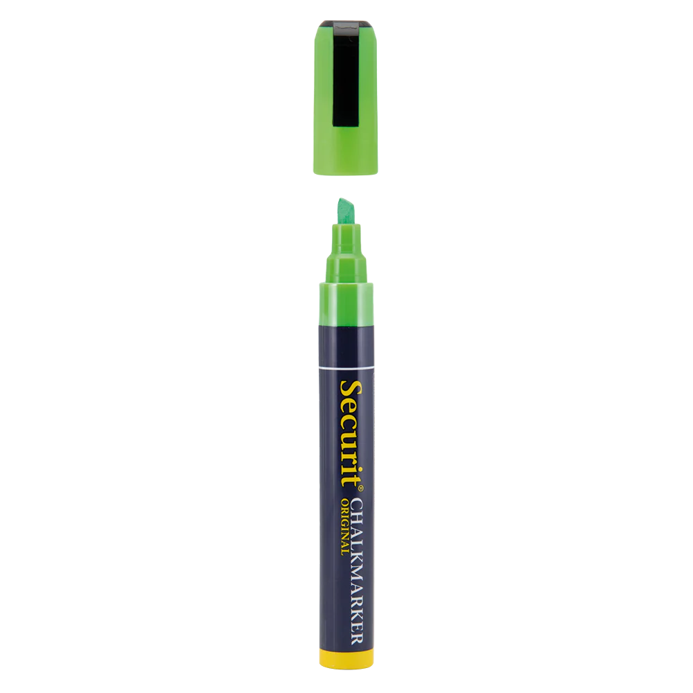 Securit® Kreidemarker 2–6 mm – Einzeln, verschiedene Farben