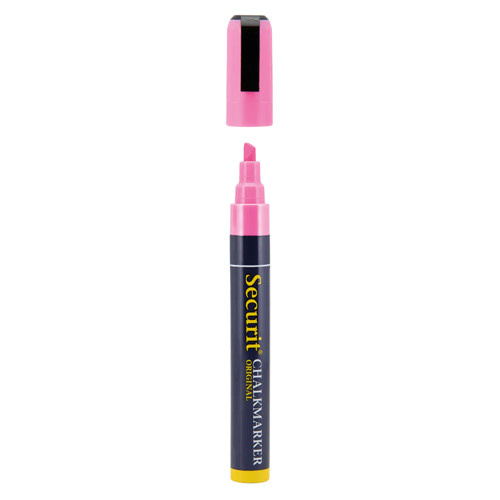 Securit® Kreidemarker 2–6 mm – Einzeln, verschiedene Farben