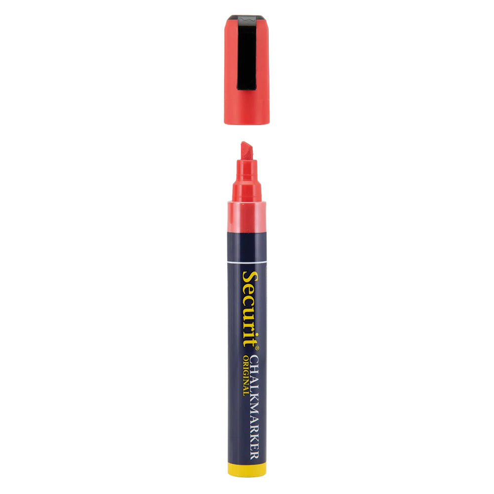 Securit® Kreidemarker 2–6 mm – Einzeln, verschiedene Farben