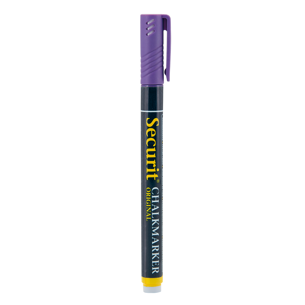 Securit® Kreidemarker, 1-2mm, Einzeln, Violett