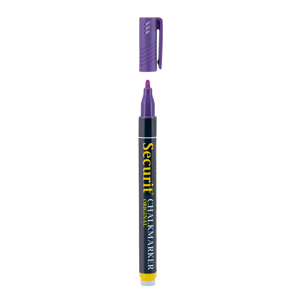 Securit® Kreidemarker, 1-2mm, Einzeln, Violett