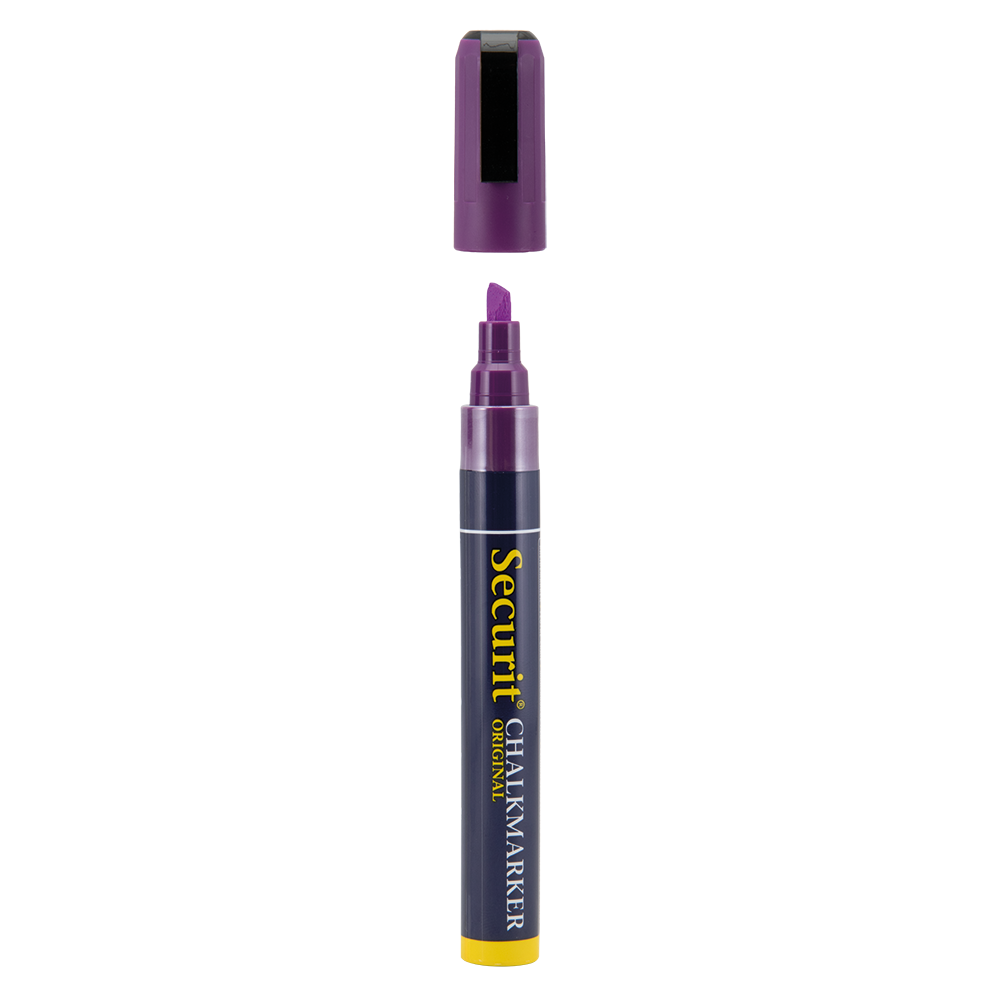 Securit® Kreidemarker, 2-6mm, Einzeln, Violett