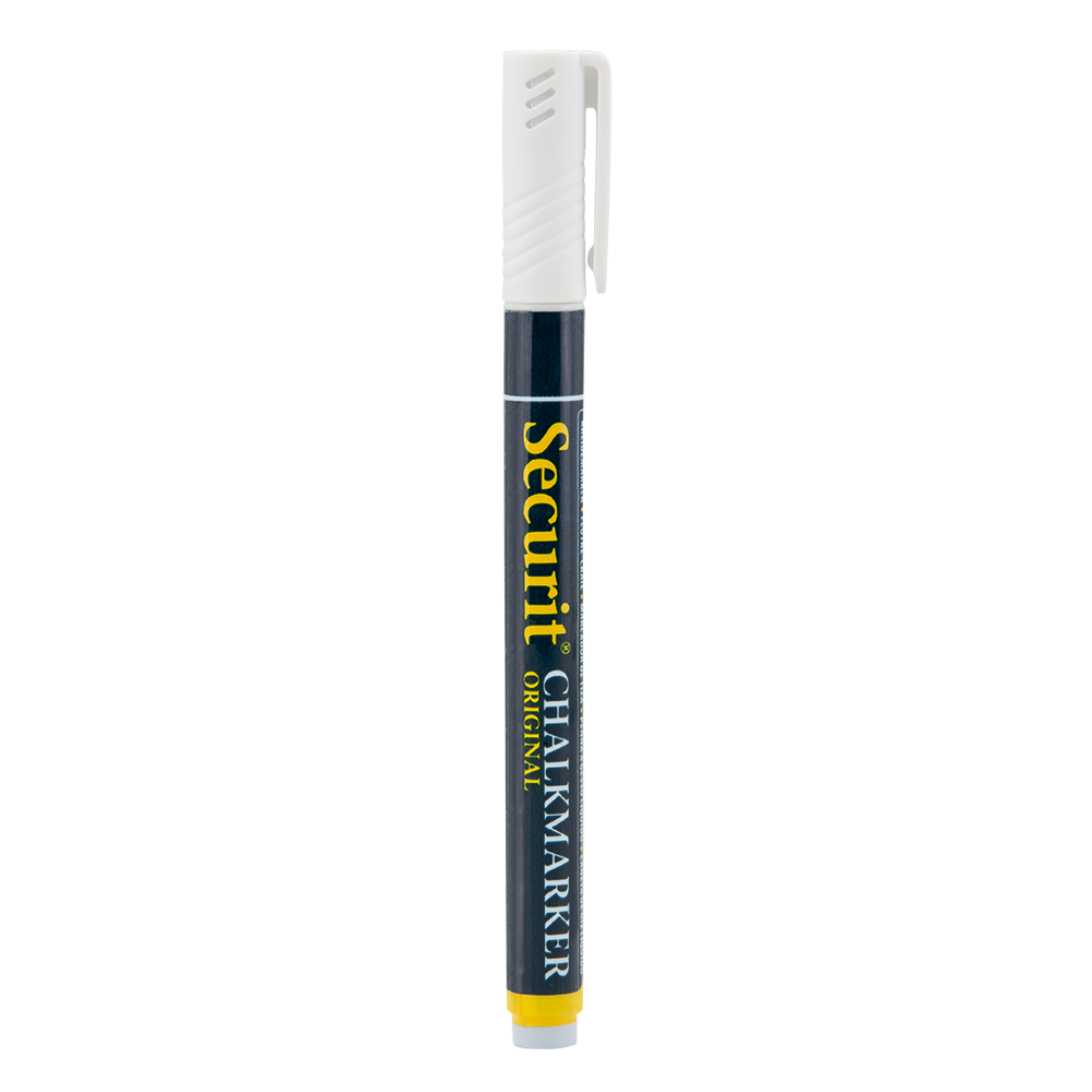 Securit® Kreidemarker, 1-2mm, Einzeln, Weiss