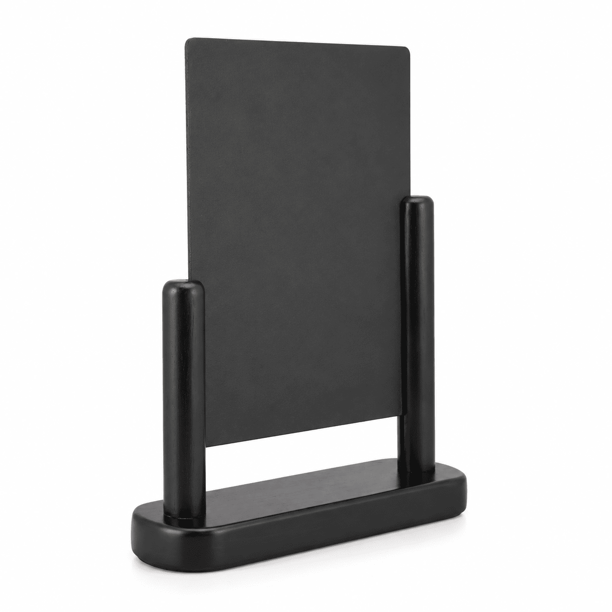 Securit® Tischkreidetafel, Holzsockel Schwarz