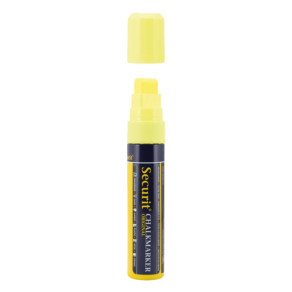 Securit® Kreidemarker 7-15mm, Gelb