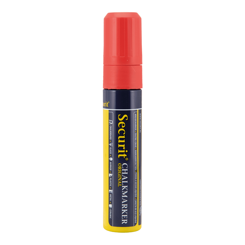 Securit® Kreidemarker 7-15mm, Rot