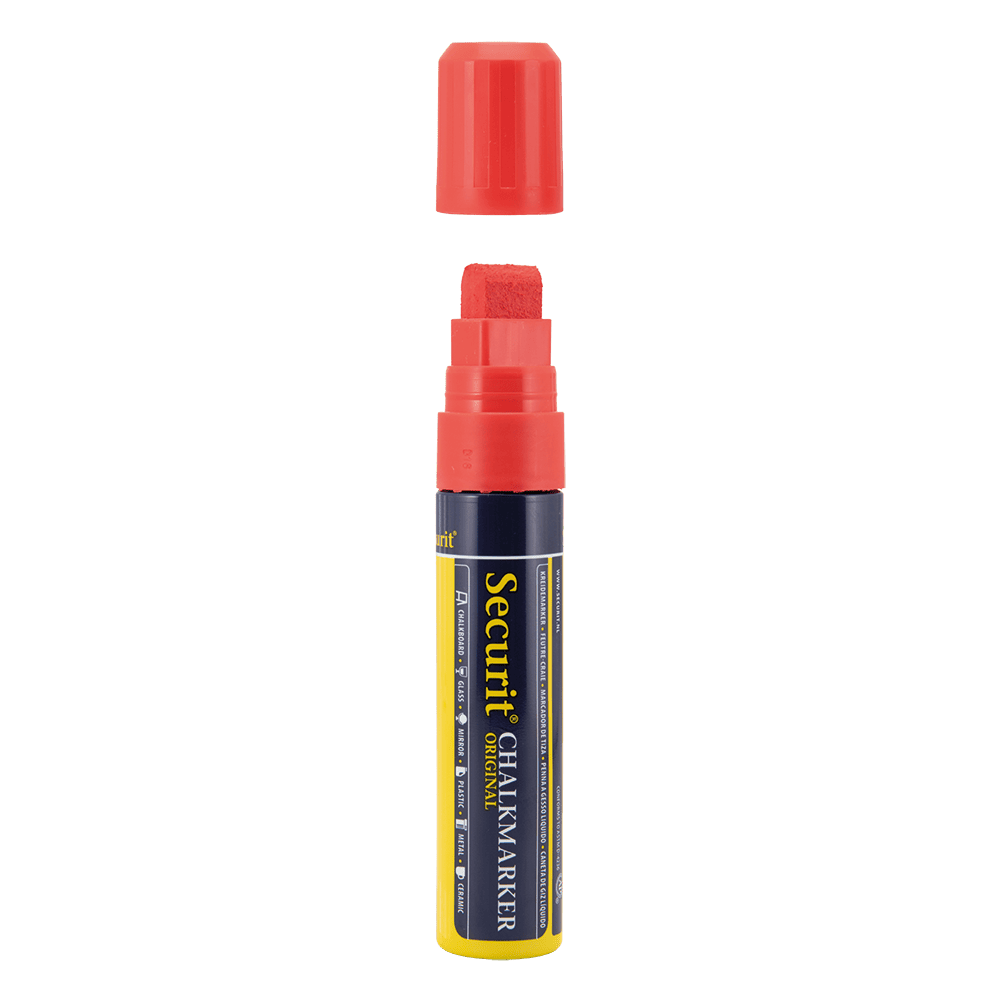 Securit® Kreidemarker 7-15mm, Rot