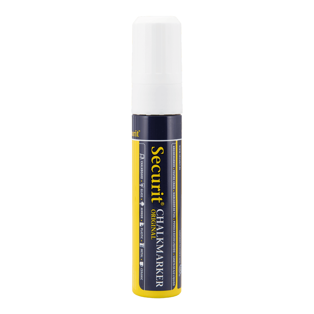 Securit® Kreidemarker 7-15mm, Weiss
