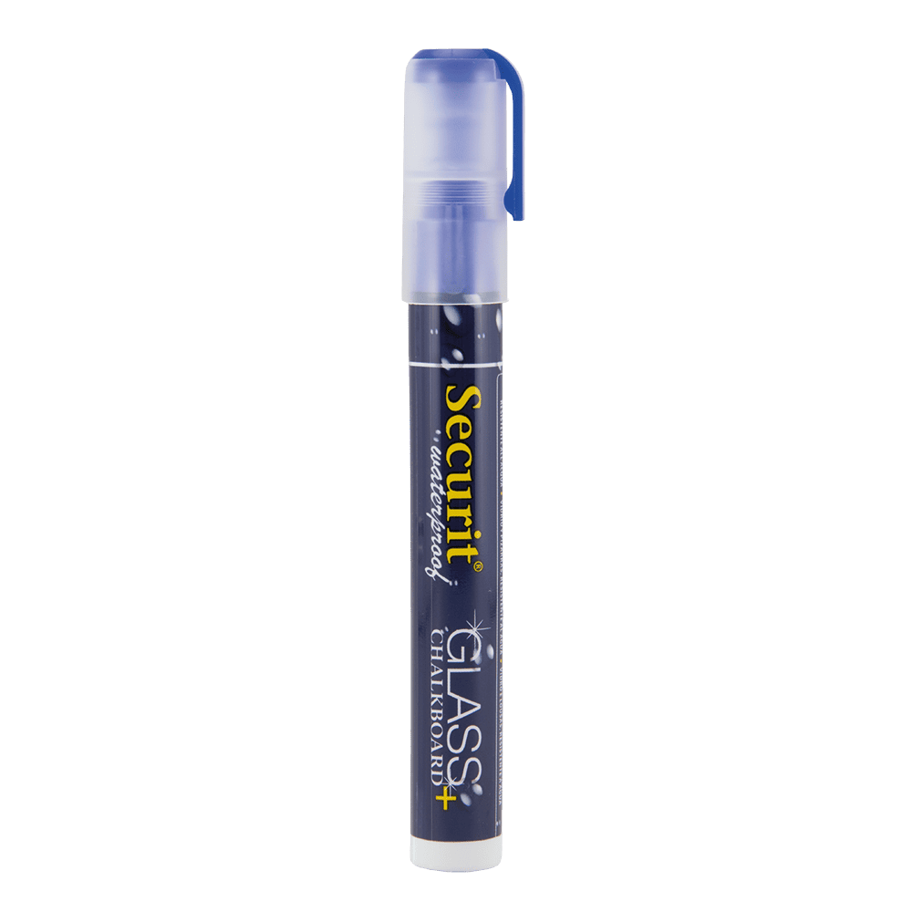 Securit® Kreidemarker Wasserfest, 2-6mm, Blau
