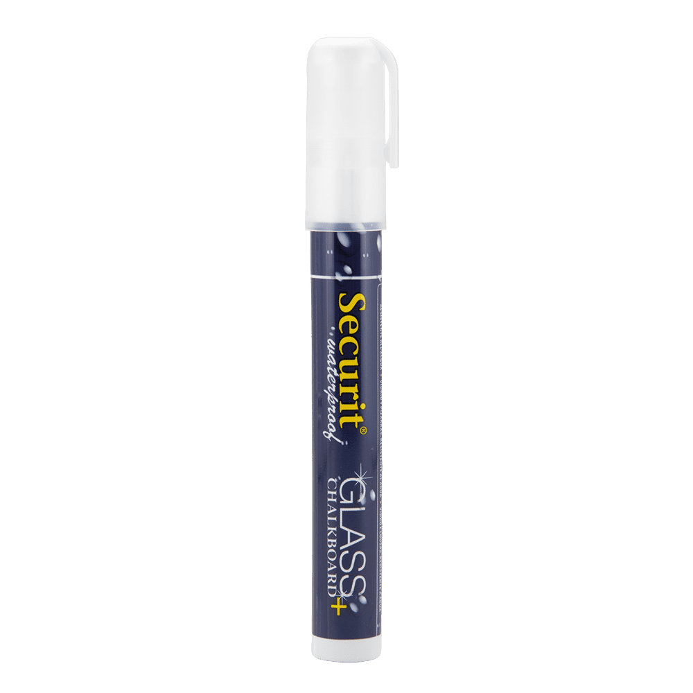 Securit® Kreidemarker Wasserfest, 2-6mm, Weiss