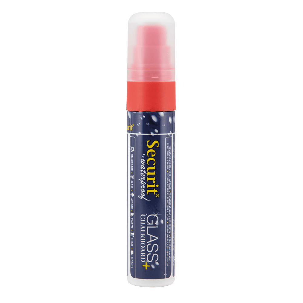Securit® Kreidemarker Wasserfest, 7-15mm, Rot