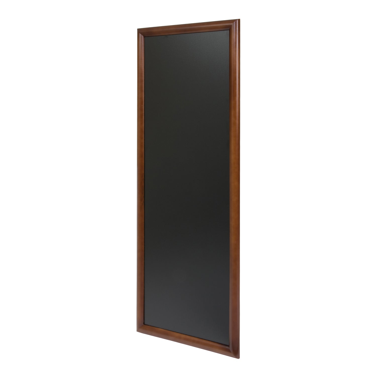 Securit® Wandkreidetafel "Long", Holzrahmen Dunkelbraun, 56x150cm, Outdoor