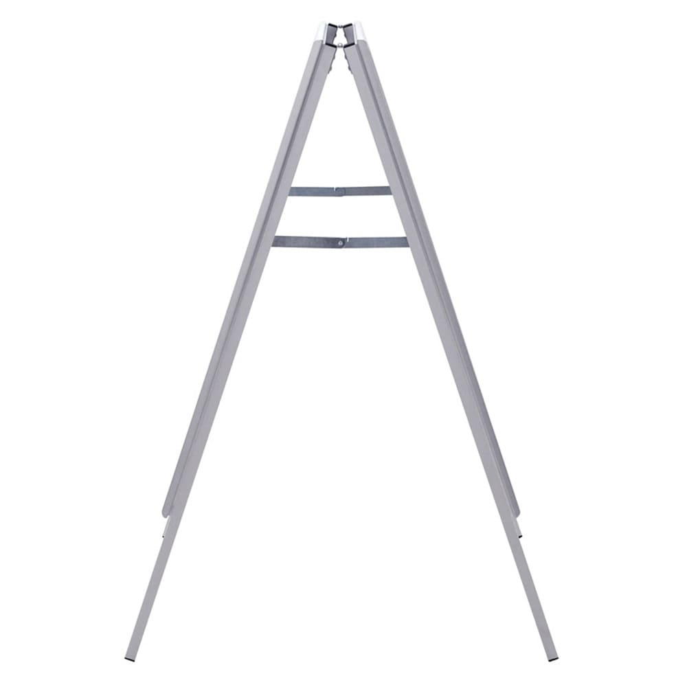 Kundenstopper Alu Classic Wasserfest, DIN A1, Silber, Outdoor