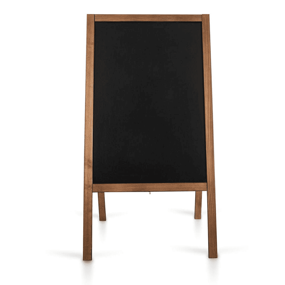 Holz Kundenstopper "ColorFrame" 118x61cm
