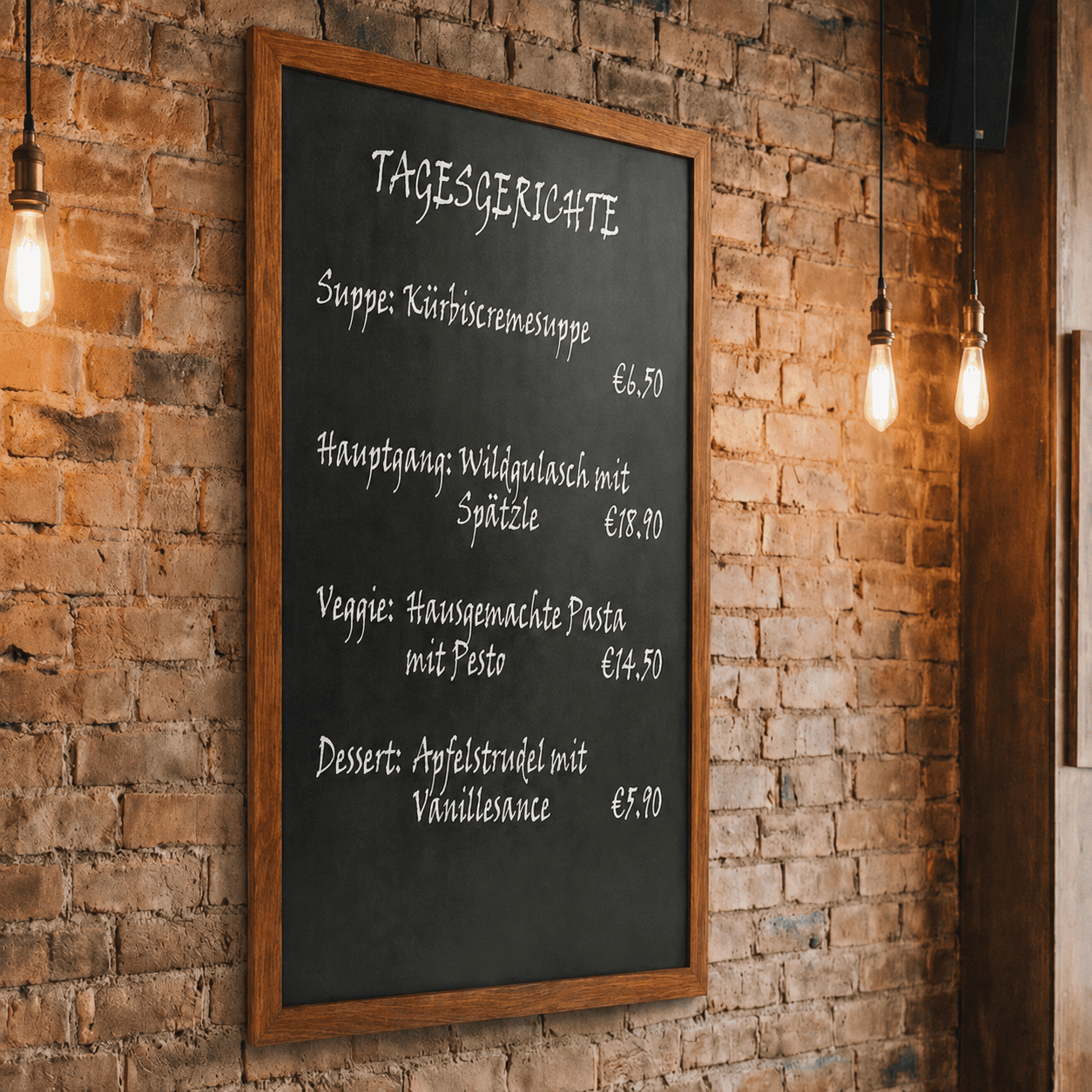 Wandkreidetafel InspiraBoard 80x120 cm – Indoor