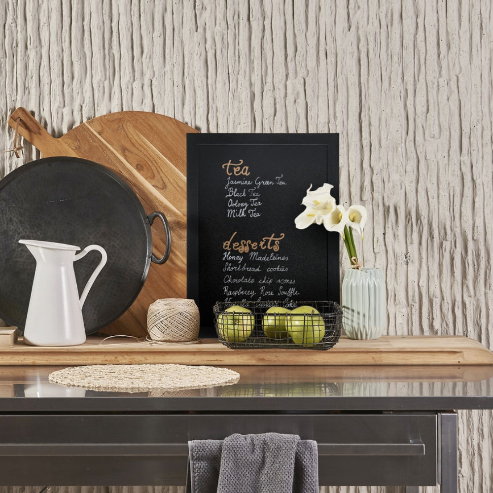 Securit® Wandkreidetafel Budget – Holzrahmen Schwarz, 30x40cm