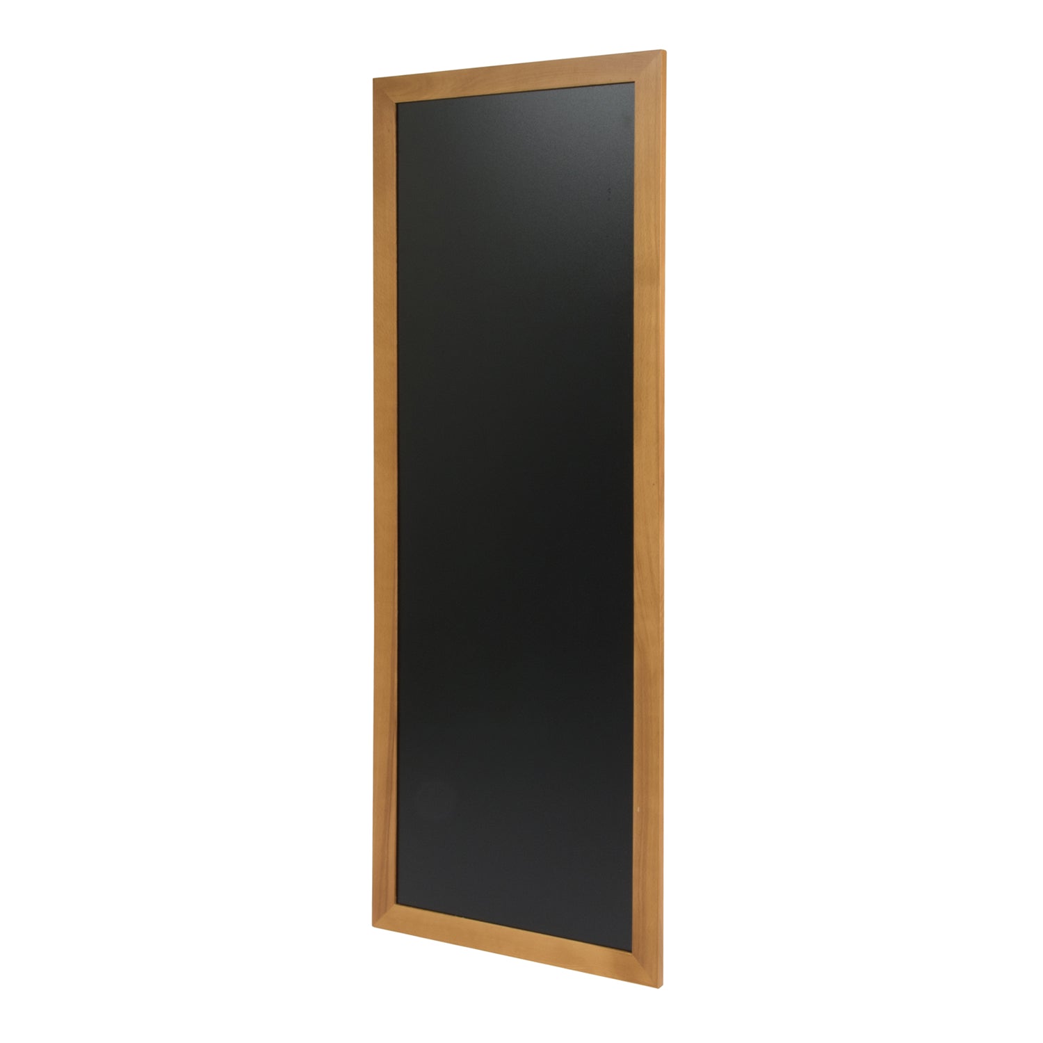 Securit® Wandkreidetafel "Long", Holzrahmen Hellbraun, 56x150cm, Outdoor