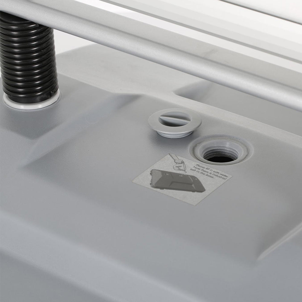 Kundenstopper Windmaster mit Wassertank, Outdoor