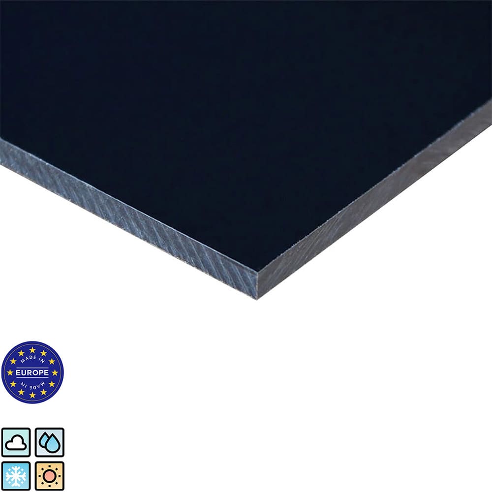 Wetterfeste Kreidetafel ohne Rahmen