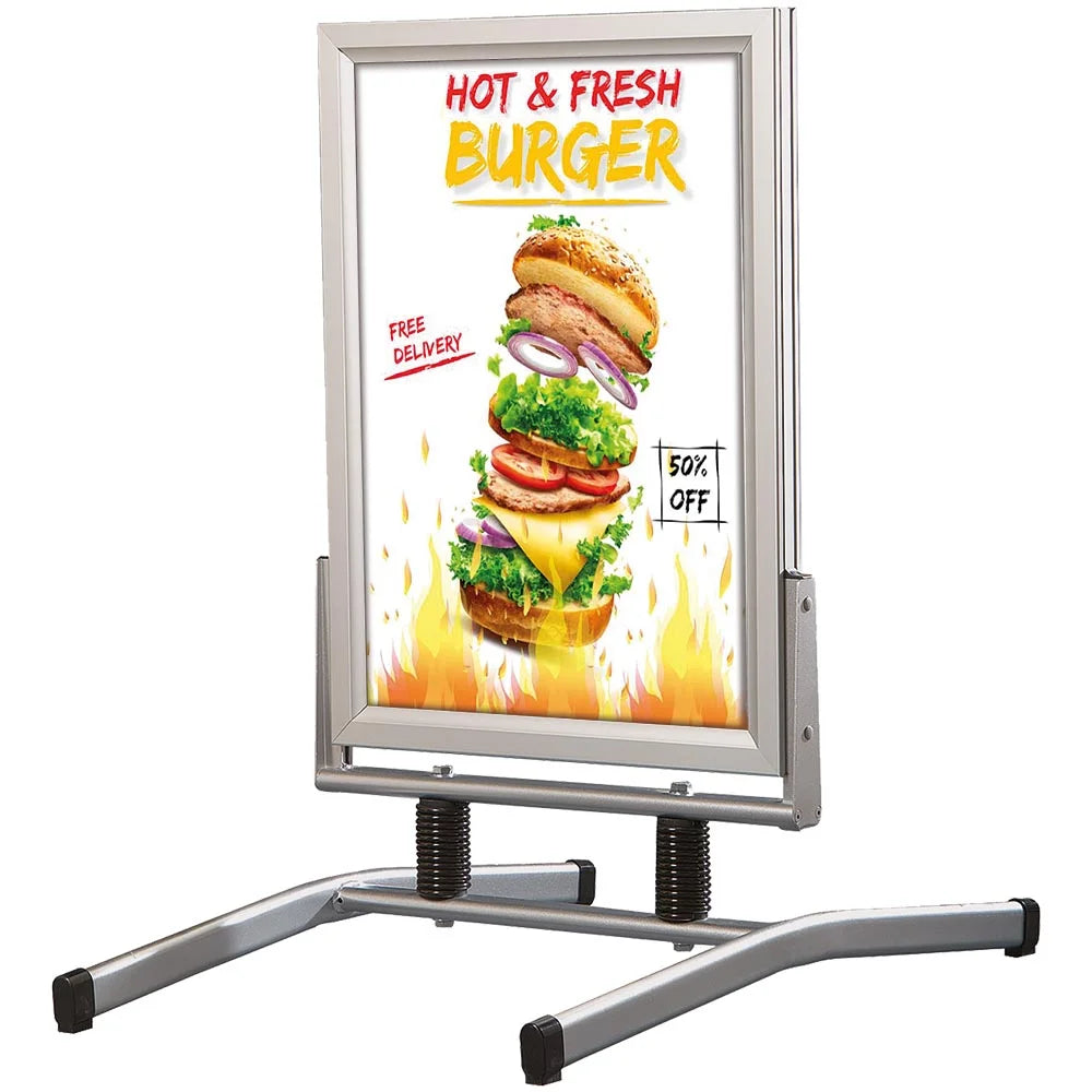 Kundenstopper Windfighter Deluxe – Outdoor