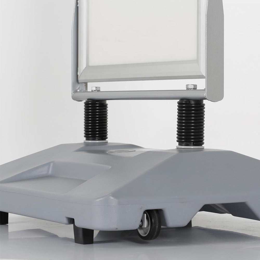 Kundenstopper Windmaster mit Wassertank, Outdoor