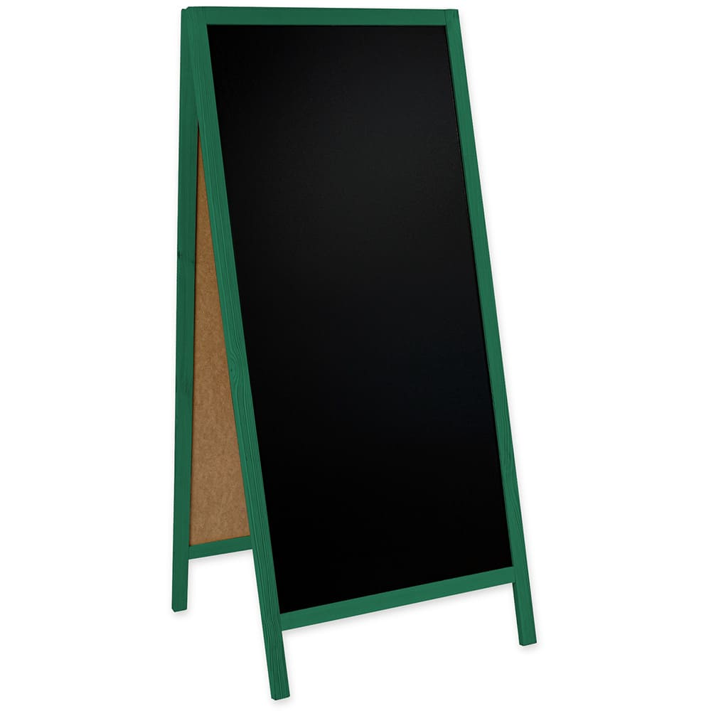 XXL Holz Kundenstopper "ColorFrame" 160x72cm