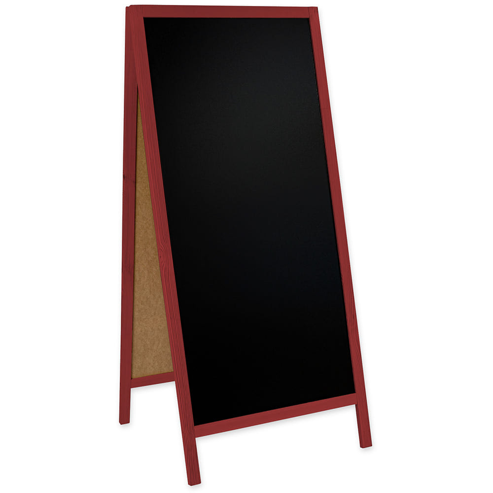 XXL Holz Kundenstopper "ColorFrame" 160x72cm