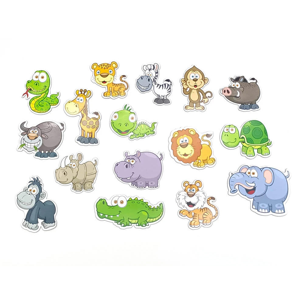 Magnet-Set Zootiere – 16 kinderfreundliche Magnete für Spiel & Deko