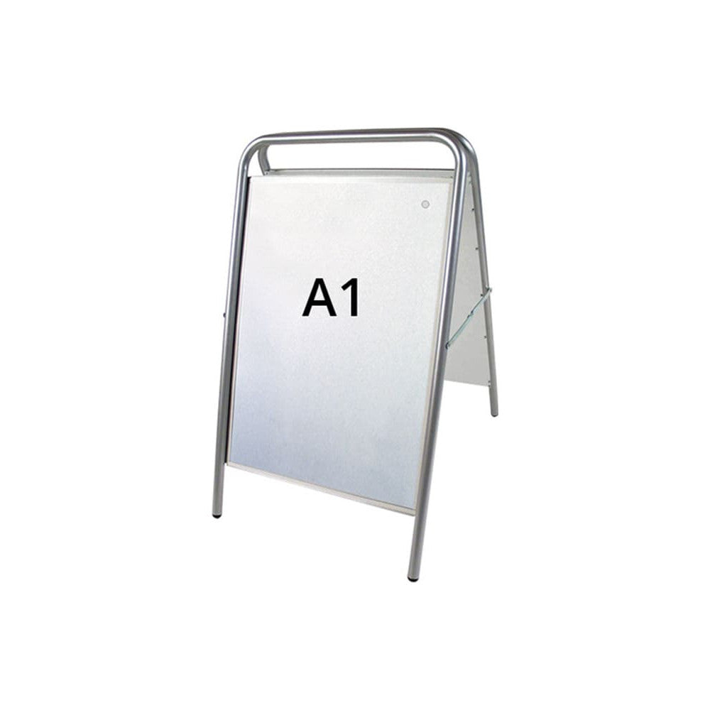 Kundenstopper Stahlrohr Deluxe, Outdoor