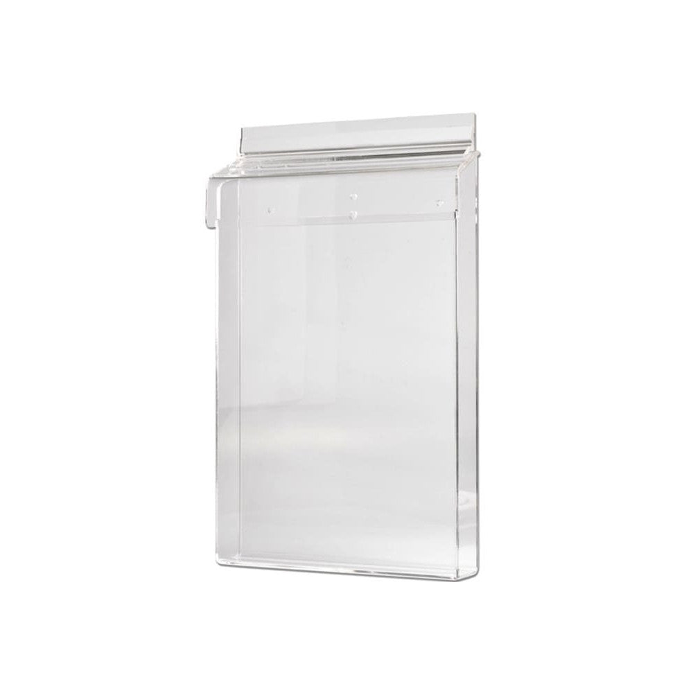 Acryl Prospektbox für Kundenstopper, Wandprospektbox