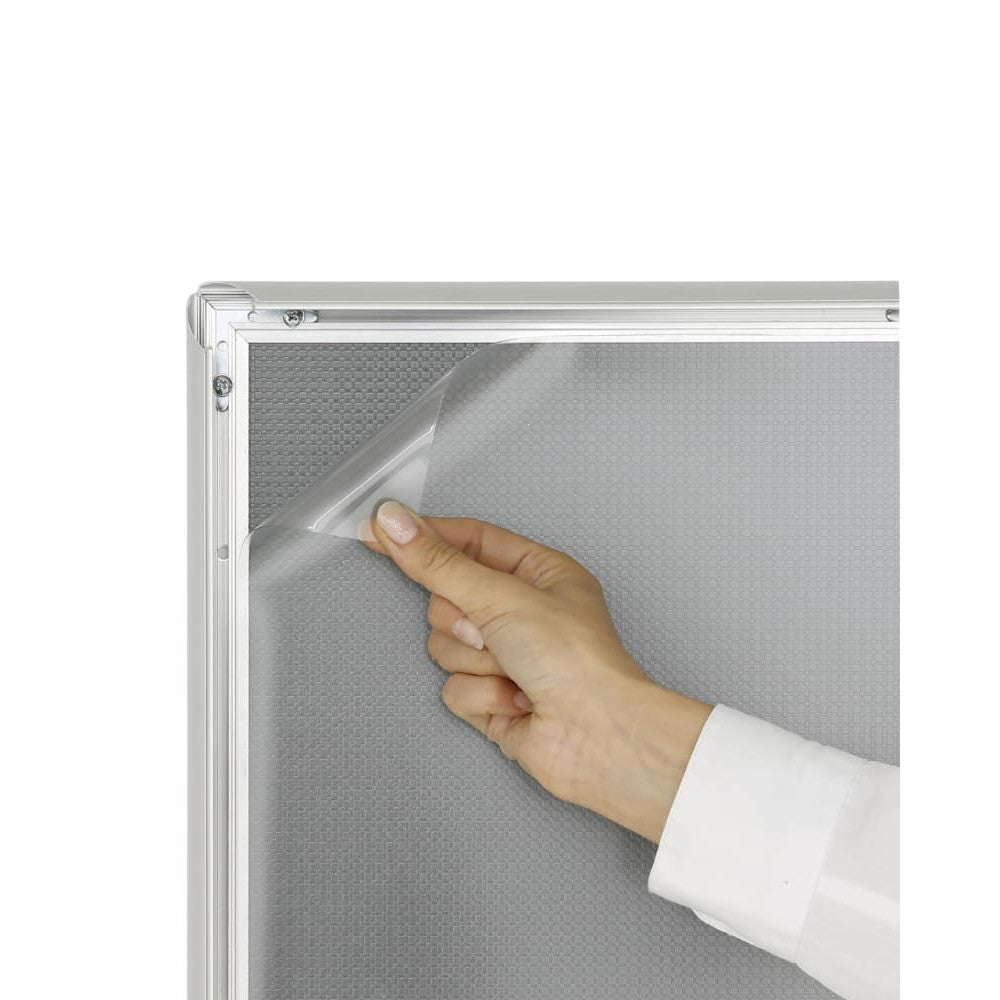 Alu Klapprahmen günstig online kaufen, Schutzfolie - Kundenstopper24.ch